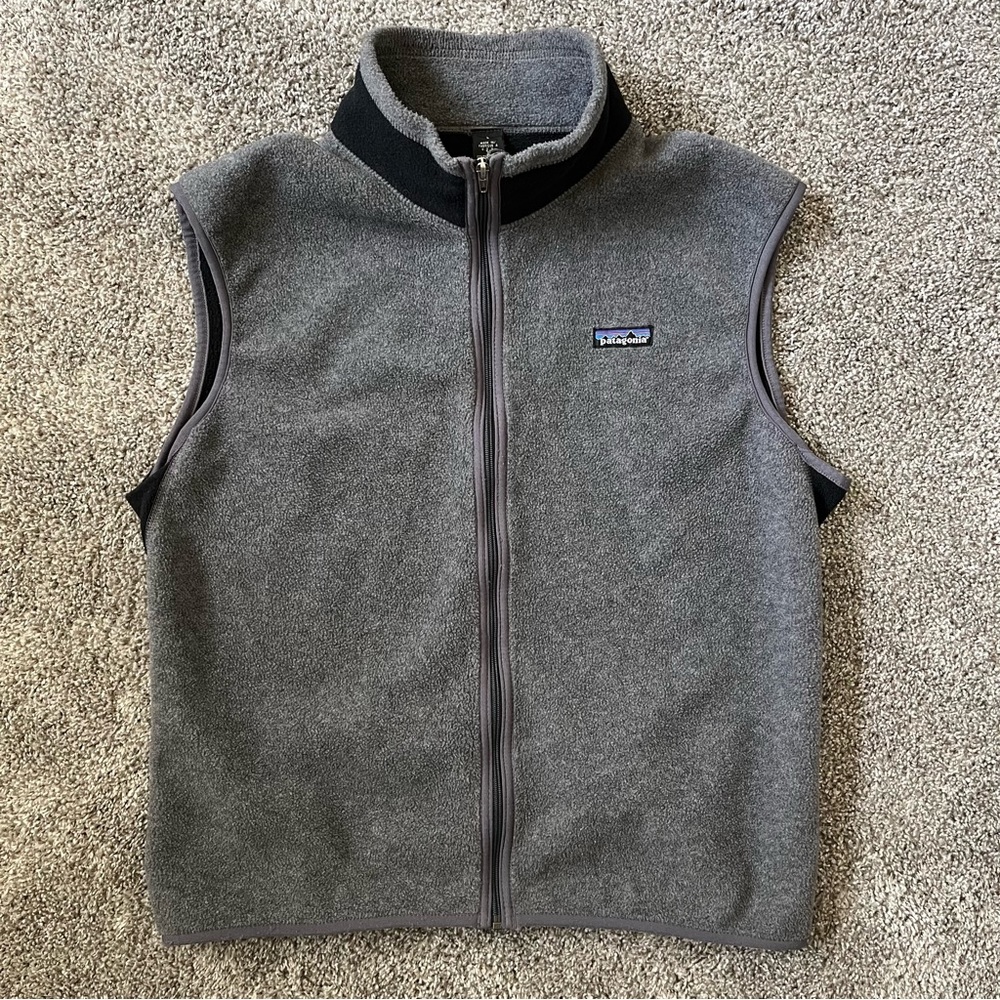 Vintage Patagonia Fleece Flyer Vest Unisex Size Large